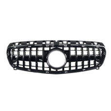 Решітка радіатора GT Full Black на Mercedes-Benz A-Class W176 2012-2015 року