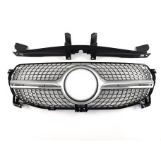 Решітка радіатора Diamond Silver ( Normal ) на Mercedes-Benz GLE-Class W167 2018-2023 року