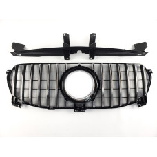 Решітка радіатора GT Chrome Black ( Normal ) на Mercedes-Benz GLE-Class W167 2018-2023 року