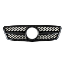 Решітка радіатора SL ALL Black на Mercedes-Benz C-Class W203 2000-2007 року