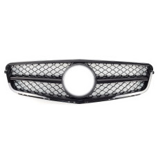 Решітка радіатора SL ALL Black на Mercedes-Benz C-Class W204 2007-2014 року