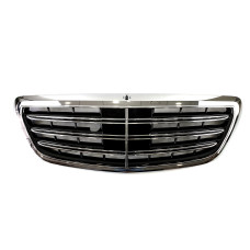 Решітка радіатора Chrome під нічне бачення та камеру AMG S63 на Mercedes-Benz S-Class W222 2013-2017 року