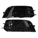 Решітки в бампер Full Black ( в стилі RS1 ) на Audi A1 8X 2010-2014 року