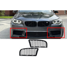 Решітки в бампер ( під М5 бампер ) на BMW 5 Series F10 / F11 2010-2017 року
