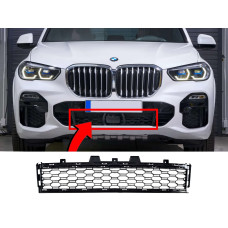 Решітки в бампер середня на BMW X5 G05 2018-2022 року