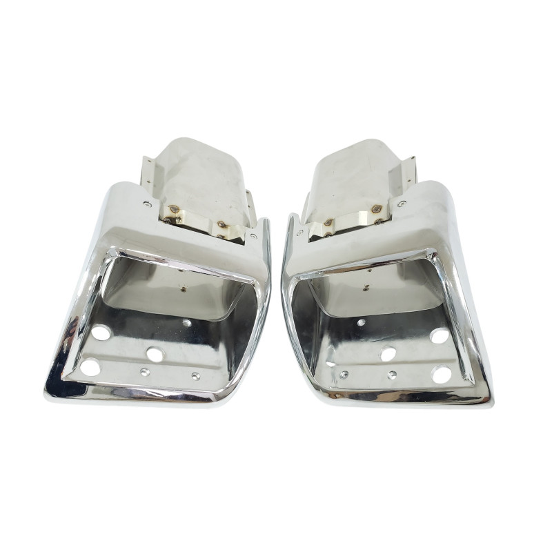 Насадки на вихлоп Chrome на Land Rover Range Rover Vogue L322 2010-2013 року