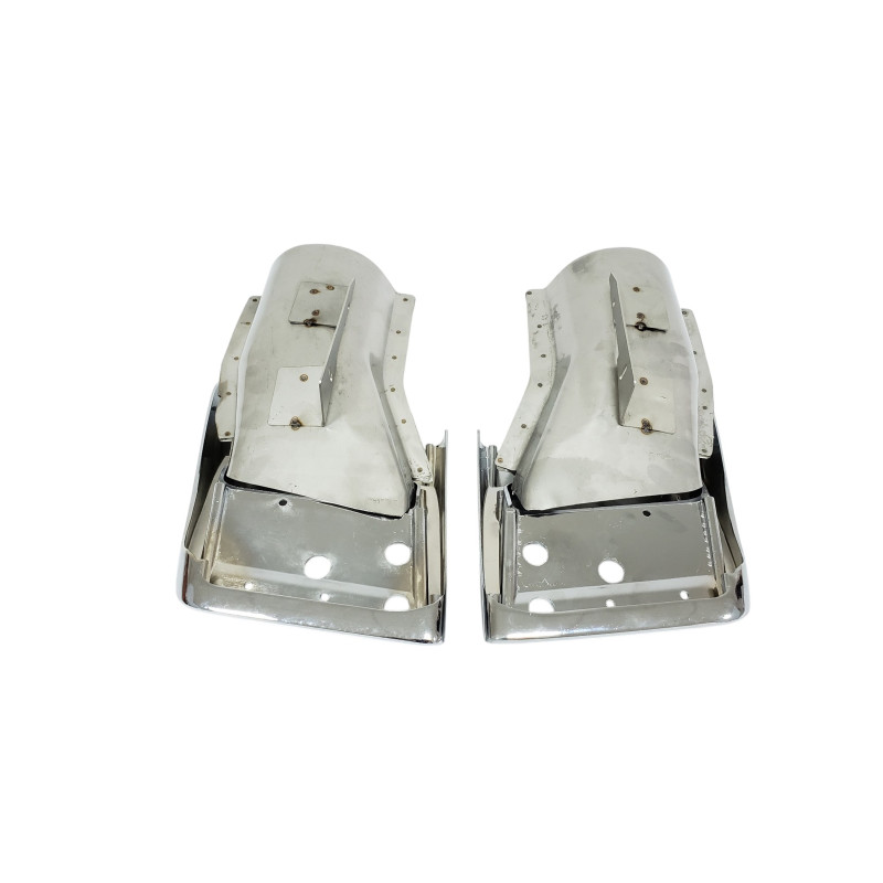 Насадки на вихлоп Chrome на Land Rover Range Rover Vogue L322 2010-2013 року