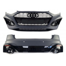 Комплект обвісів ( в стилі RS4 ) на Audi A4 B9 2019-2023 року