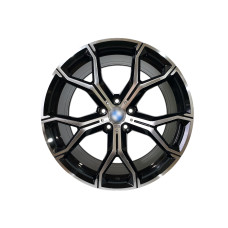R22 Chrome Black ( різноширокі ) Диски на BMW X5 F15 2013-2018 року