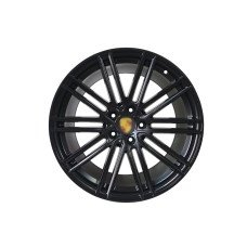 R21 Matt Black ( різноширокі ) Диски на Porsche Cayenne 958 2010-2014 року