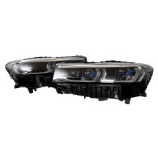 Передні фари ( Full Led в стилі Laser апгрейд в 2019+ ) на BMW 7 Series G11 / G12 2015-2019 року