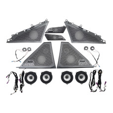 Сітки на динаміки ( Bowers & Wilkins ) Silver на BMW 5 Series G60 / G61 2023-2025 року
