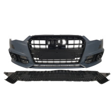 Передній бампер ( S-Line ) V3 на Audi A6 C7 2014-2018 року