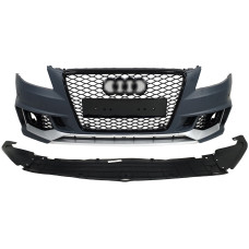 Передній бампер ( стиль RS4 B9 ) V1 на Audi A4 B8 2007-2011 року