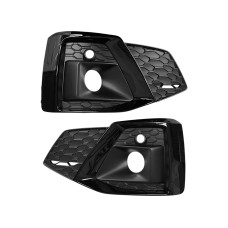 Решітки в бампер Full Black ( S-Line ) на Audi A5 B9 2020-2025 року