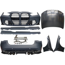 Комплект обвісів ( стиль M4 G82 ) Full Set на BMW 4 Series G22 / G23 2020-2024 року