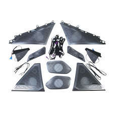 Сітки на динаміки FULL SET Silver на BMW 5 Series G60 / G61 2023-2025 року