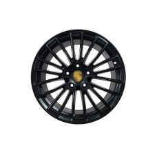 R19 Satin Black Диски ( різноширокі ) на Porsche Cayenne 958 2010-2014 року