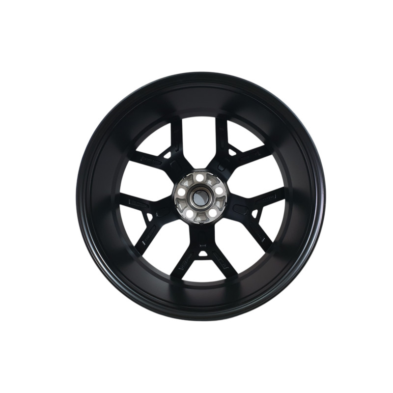 R22 Satin Black Диски ( одноширокі 9.5J ET45 ) на Land Rover Range Rover Sport L320 2005-2010 року