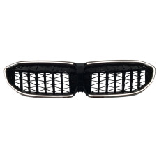 Ніздрі Чорний глянець LED ( Iconic Glow ) Diamond на BMW 3 Series G20 / G21 2018-2022 року