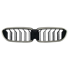 Ніздрі Чорний глянець LED ( Iconic Glow ) Old to New на BMW 5 Series G30 / G31 2017-2020 року