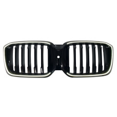Ніздрі Чорний глянець LED ( Iconic Glow ) 1bar на BMW X3 G01 2022-2024 року