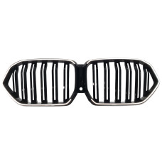 Ніздрі Чорний глянець LED ( Iconic Glow ) 2bar на BMW X6 G06 2019-2022 року