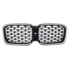 Ніздрі Чорний глянець LED ( Iconic Glow ) Diamond на BMW X3 G01 2022-2024 року