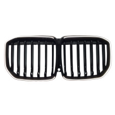 Ніздрі Чорний глянець LED ( Iconic Glow ) 1bar на BMW X7 G07 2018-2022 року