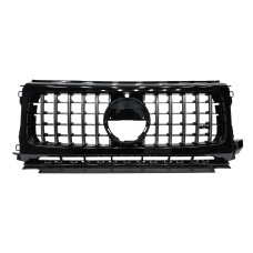 Решітка радіатора GT Chrome Black на Mercedes-Benz G-Class W463 2018-2025 року