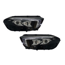 Передні фари Led ( заміна галогену ) на Mercedes-Benz A-Class W177 2018-2022 року