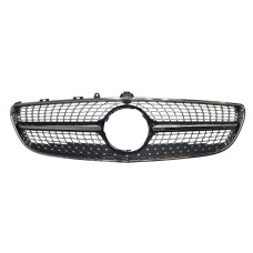 Решітка радіатора Black Diamond + рамка на Mercedes-Benz CLS-Class C218 2014-2018 року