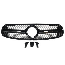 Решітка радіатора Diamond Black ( AMG ) на Mercedes-Benz GLC-Class X253 2019-2022 року