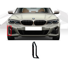 Решітки в бампер Чорний глянець Декоративна рамка RH на BMW 3 Series G20 / G21 2018-2022 року