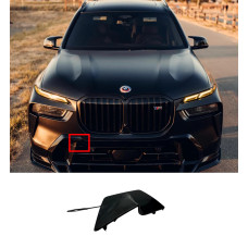 Накладки на бампер ( загушка крюка переднього бампера ) на BMW X7 G07 2022-2026 року
