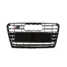 Решітка радіатора Chrome Black ( в стилі S7 ) ПОШКОДЖЕНА на Audi A7 4G 2010-2014 року