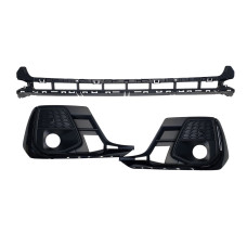 Решітки в бампер Full Black на Audi A8 D5 2021-2026 року