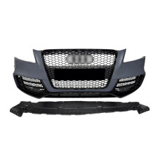 Передній бампер ( в стилі RS5 ) All Black на Audi A5 8T 2007-2011 року