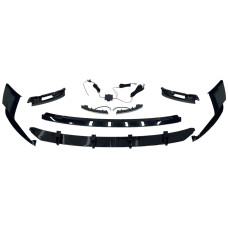 Губа ( переднього бампера ) + Led ДХО на BMW X5 G05 2023-2025 року