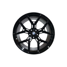 R21 / R22 Gloss Black Ковані диски ( різнорозмірні / різноширокі ) на бмв M5 G90 / G99 2024-2026 року