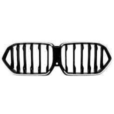 Решітка радіатора Чорний глянець LED ( Iconic Glow ) 1bar на бмв X6 G06 2019-2022 року