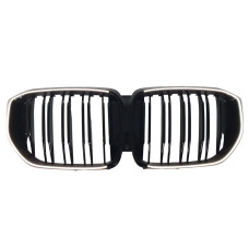 Решітка радіатора Чорний глянець LED ( Iconic Glow ) 2bar на бмв X5 G05 2023-2025 року