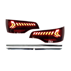 Задні ліхтарі Led ( Red ) на Audi Q7 4L 2005-2015 року