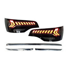 Задні ліхтарі Led ( Smoke ) на Audi Q7 4L 2005-2015 року