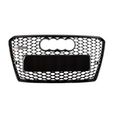 Решітка радіатора Full Black ( в стилі RS7 ) ПОШКОДЖЕНА на Audi A7 4G 2010-2014 року