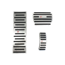 Накладки на педалі АКПП S-Line на Audi A4 B8 2007-2011 року