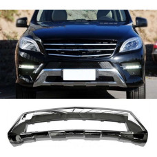 Накладки на бампер передній AMG ( Хром ) на мерседес ML-клас W166 2011-2015 року
