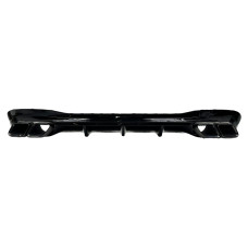 Дифузор ( заднього бампера ) Full Black / Chrome Pipe ( стиль S63 AMG ) на мерседес S-клас W223 2020-2025 року