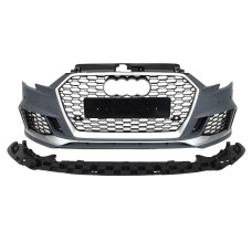 Передній бампер ( в стилі RS3 V3 ) на Audi A3 8V 2016-2020 року