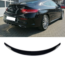 Спойлер Чорний глянець ( купе ) на мерседес C-клас W205 2014-2018 року